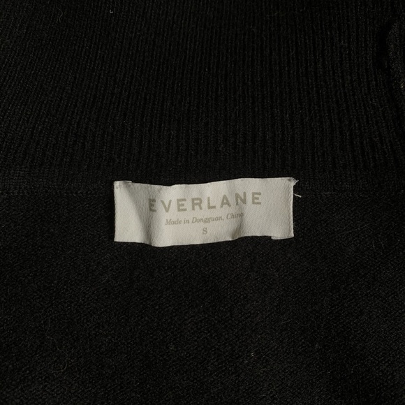 Everlane cashmere navy turtleneck sweater - Picture 6 of 7